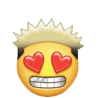 Heart Eyes Sticker
