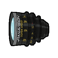Super Speed Camera Lens Sticker by Panavision