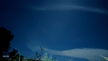 Timelapse Footage Captures Geminid Meteor at Its Peak