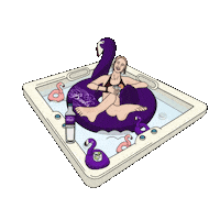 Fun Bath Sticker by leblon