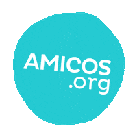 asociacionamicos logo org discapacidad asociacion Sticker