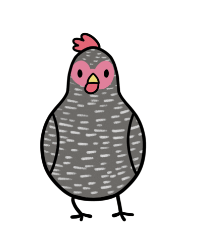 Chicken Happy Dance Sticker