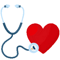Heart Love Sticker by Miami Regional University