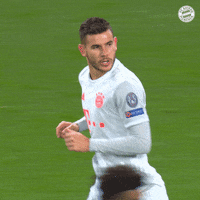 Champions League Reaction GIF by FC Bayern Munich