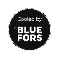 Cryogenics Sticker by Bluefors