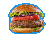 BoulevardBurgers boulevard burgers blvd burgers Sticker