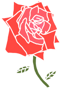 Art Flower Sticker