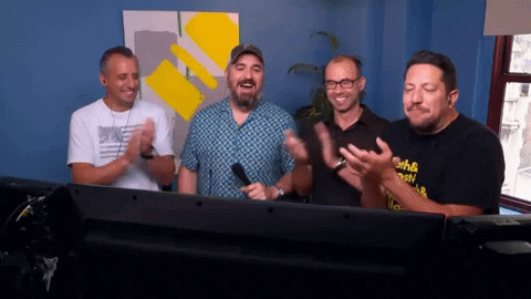 Clap Smile GIF by The Tenderloins