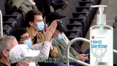 slackticus giphygifmaker hand sanitizer cam GIF