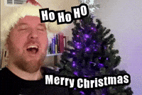 Merry Christmas GIF by Mike Hitt