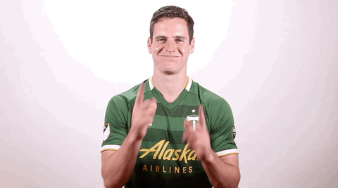 portland timbers finger guns GIF by Timbers