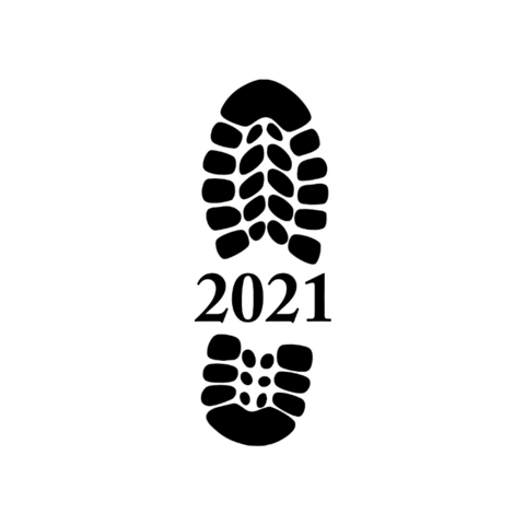 St Andrews Boot Sticker by Welly Ball