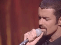 georgemichael george michael i can't make you love me GIF