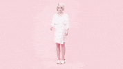 sleepy pink GIF by LITTLE BOOTS WORKING GIRL