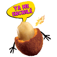 Kacang_Mx hot fire chile spicy Sticker