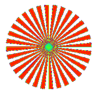 happy rainbow STICKER