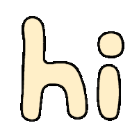 Hi Sticker