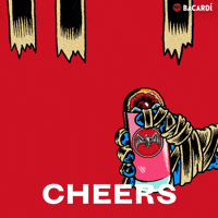 Halloween Rum GIF by Bacardi