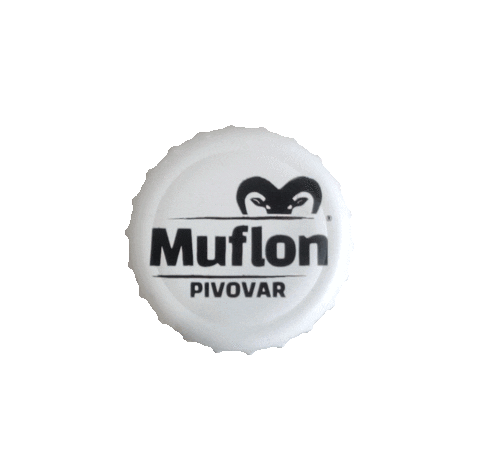 Logo Beer Sticker by Pivovar Muflon