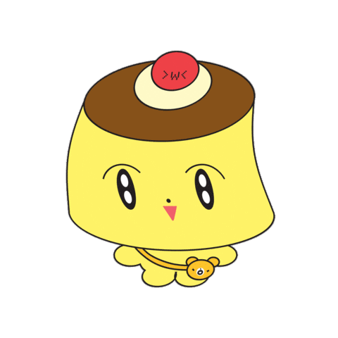 Pudding Sticker