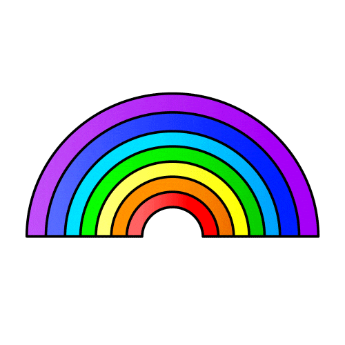 Rainbow Lovekm Sticker by KEVIN.MURPHY