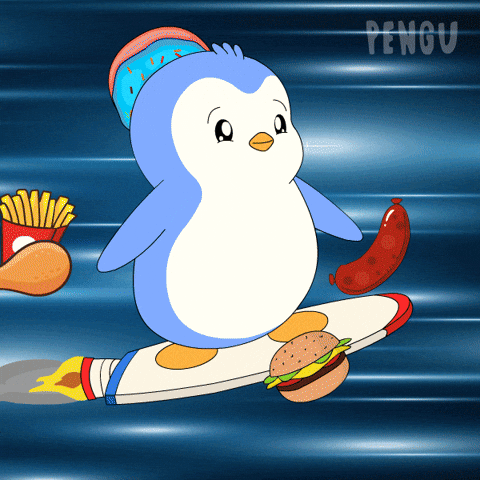 Pizza Do Not GIF by Pudgy Penguins
