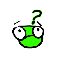 2ZZuN 물음표 응 뭐라고 dodol Sticker