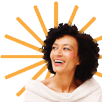 Girl Sun Sticker by True Homes