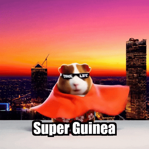Power Hero GIF by Guinea Gambino
