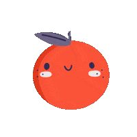 Halloween Orange Sticker