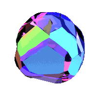 3D Colors Sticker by Vince Mckelvie