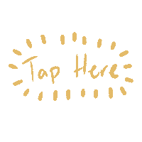 Tap Here Sticker by Queenbe