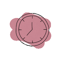 Time Clock Sticker by Plant Rebelz