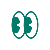 Travel Eyes Sticker by Kiwi.com