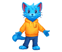 Blitzy Sticker by Bingo Blitz