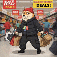 Black Friday Shopping GIF by Doge Pound
