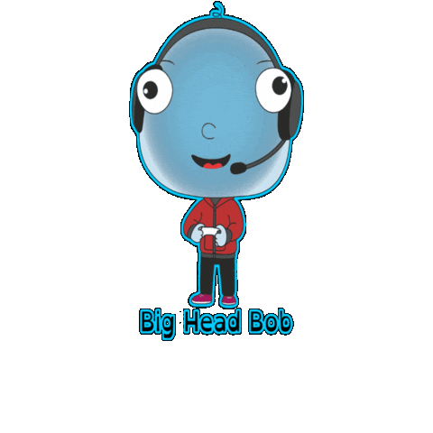 Big Head Nintendo Sticker by BigHeadBob.com