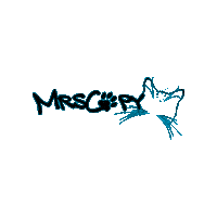 MrsCopyCat cat logo mrscopycat Sticker