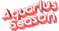 Astrology Aquarius Sticker by GIPHY Text