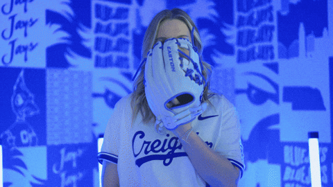 Creighton Bluejays Softball GIF by Creighton University Athletics