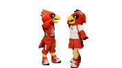 Big Red Lu Sticker by Lamar University