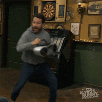 Always Sunny Radio GIF by It's Always Sunny in Philadelphia