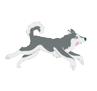Happy Dog Sticker