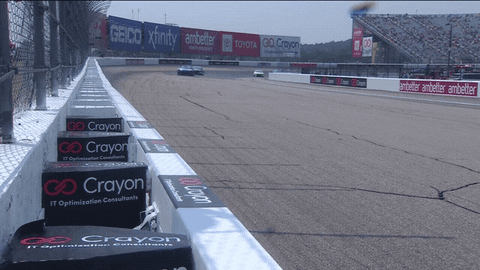New Hampshire Spinning GIF by NASCAR