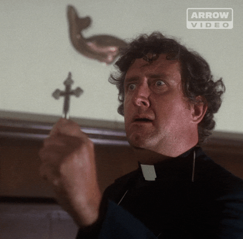 Scared Stephen King GIF by Arrow Video