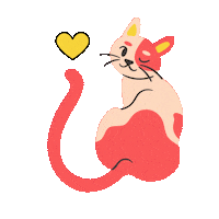 denisecriando gato denisecriando gatofofo Sticker