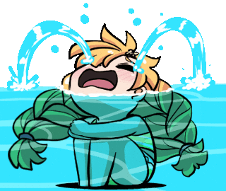 Sad Drama Queen Sticker by Jin