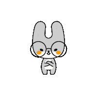 socialmorehk design marketing bunny rabbit Sticker