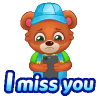Missing Miss You Sticker by Lucas and Friends by RV AppStudios