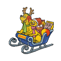 Christmas Tree Dog Sticker by Josera Ukraine